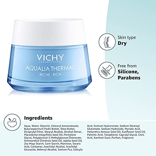 Vichy Vichy aqualia crema rica 50 ml