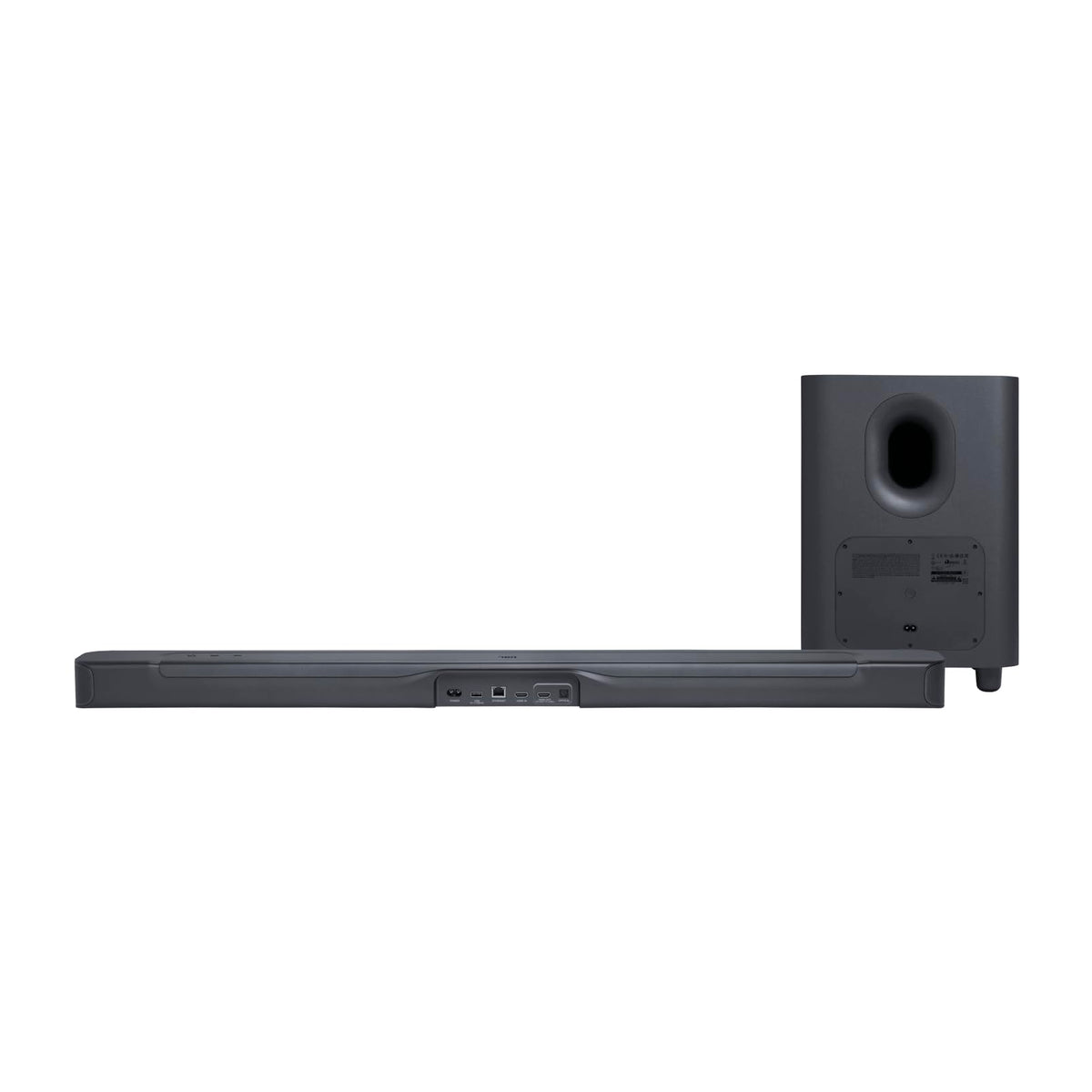 Barra de Sonido JBL Bar 500 Negro con Subwoofer 5.1 Surround Wi-Fi Bluetooth Dolby Atmos 590W HDMI ARC Multibeam