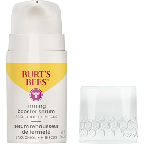 Burt's Bees Firming Booster Serum, Bkuchiol and Hibiscus, 1 Ounce