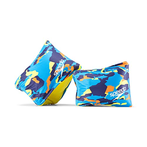 Bandas de Natación Speedo Camuflaje de Tiburón Peacoat Talla Única para Niños