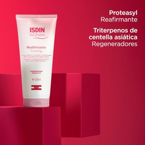 ISDIN Woman Crema Reafirmante Aceite Rosa Mosqueta 200ml | Flacidez Post Embarazo