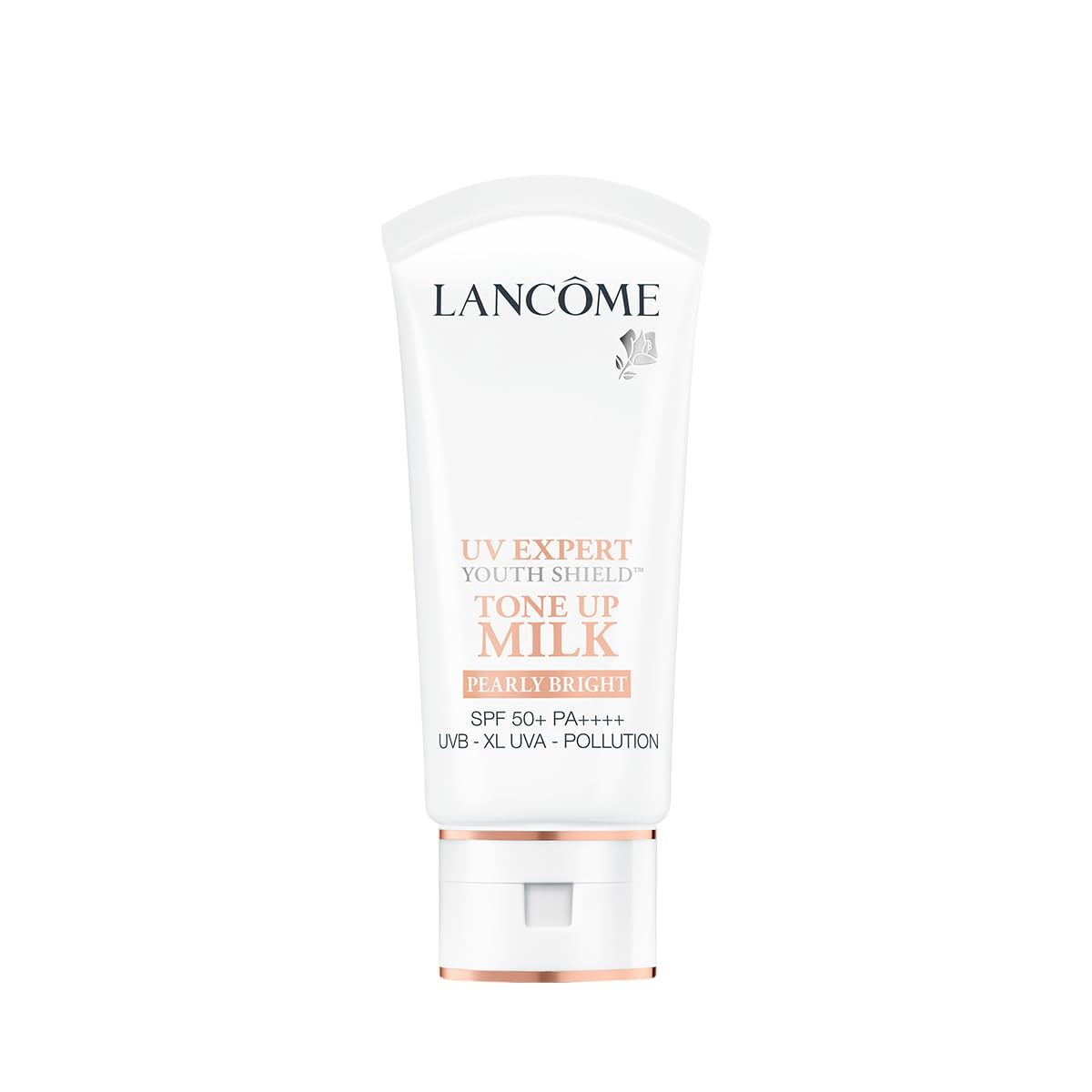 Lancôme UV-Expert Milky Bright, Bloqueador Solar Facial Milky Bright Pearly Bright FPS 50, Con Textura Cremosa Para Proteger de Rayos UVA, UVB y Contaminación, 50 ml