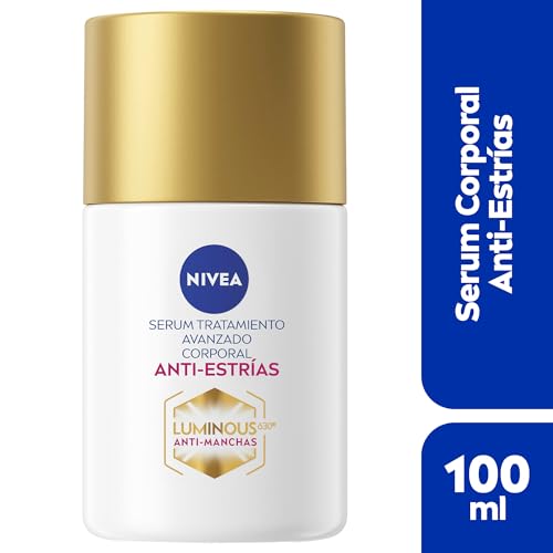 NIVEA Serum tratamiento avanzado Luminous630 anti-estrías (100 ml) 48 horas de humectación profunda y piel suave