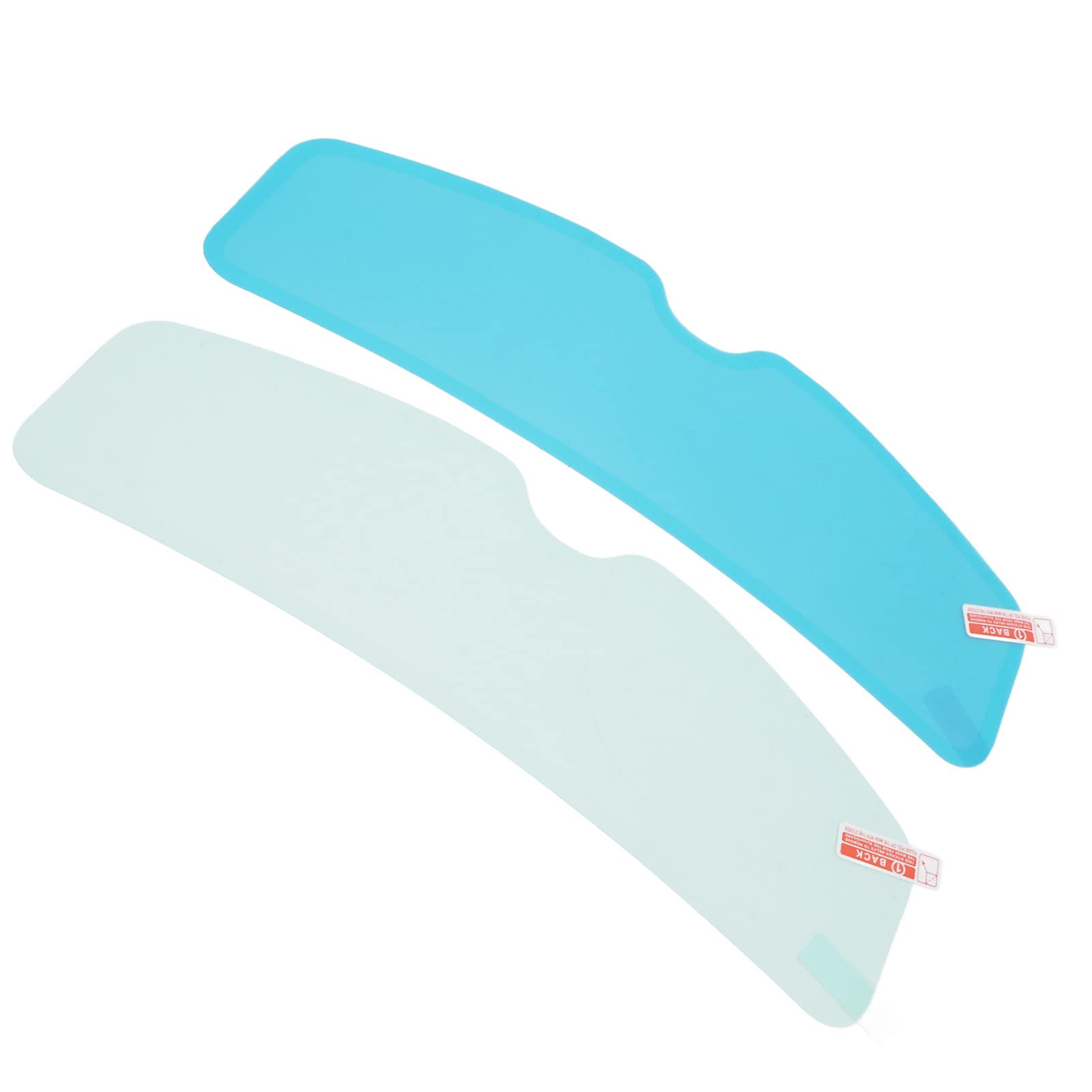 Película para Lentes de Casco Universal Alta Transparencia Impermeable 2 Piezas para Motocicleta