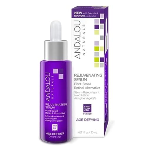 Suero Antienvejecimiento con Retinol a Base de Plantas de Andalou Naturals - 1 oz. ¡Inversión en juventud para tu piel! ¡Elimina arrugas y líneas de expresión de forma natural! ¡Añade a tu rutina de belleza!