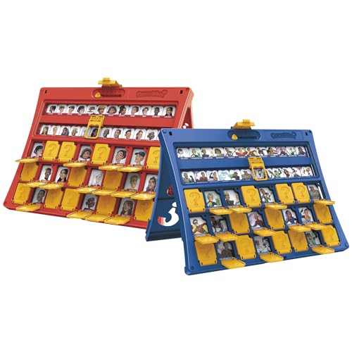 Hasbro Gaming Guess Who? Marco Original fácil de Cargar, Hoja de Personajes de Doble Cara, Juegos de Mesa para 2 Jugadores para niños, Juegos de adivinar para familias, a Partir de 6 años