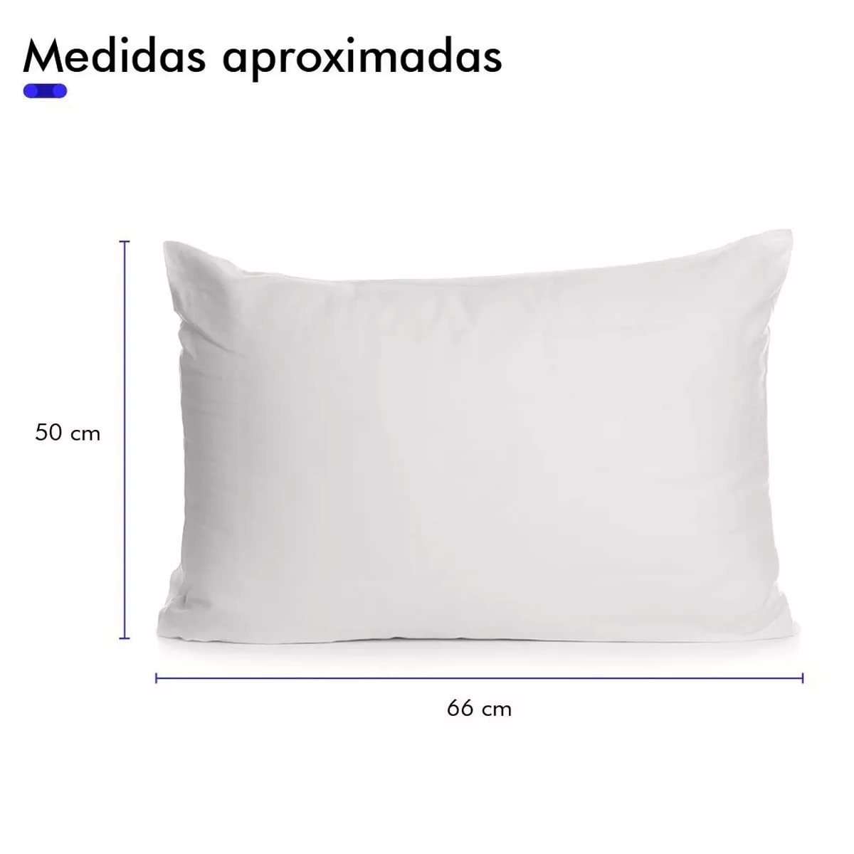 KITUL Pack Almohada para Cuello Estándar Suaves al Alto Vacio Calidad Hotelera (Algodón, 2 Pack Estandar)