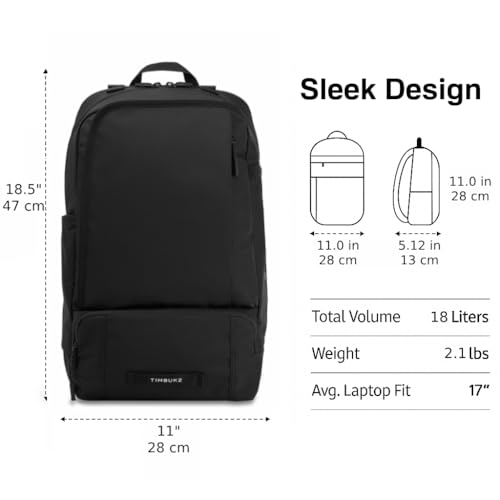 Mochila para Laptop Timbuk2 Eco negro Modelo Q 2.0