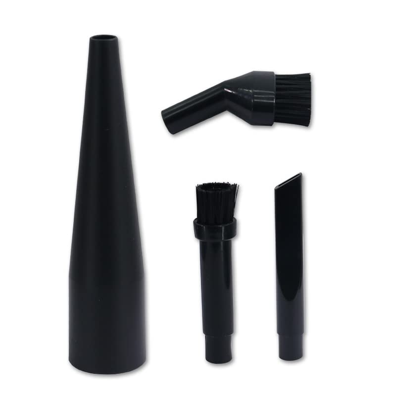 Kit de micro limpieza accesorios de aspiradora para aspiradora compacta en seco húmedo 1-1/4 en 6 piezas