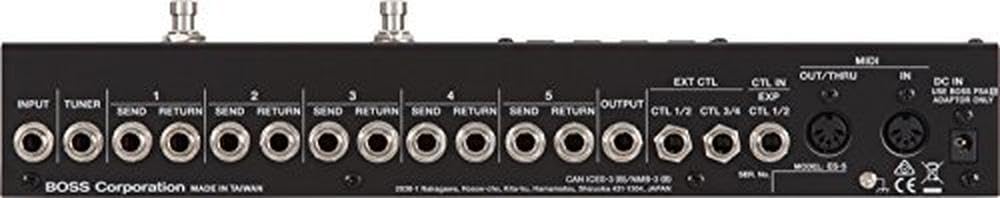 BOSS ES-5 Sistema