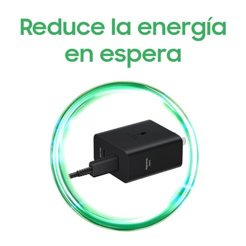 Adaptador de Corriente USB-C 50W Samsung Blanco con Cable USB-C 1.8m