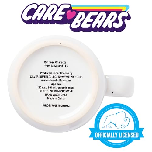 Taza de Cerámica Silver Buffalo Oso de la Suerte en Verde