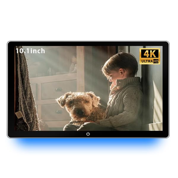 Monitor NOAUKA de Reposacabezas 10.1 Pulgadas 4K Android 13 para TV