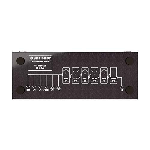 ISET Cube - Pedal multiefectos para guitarra eléctrica y bajo True Bypass