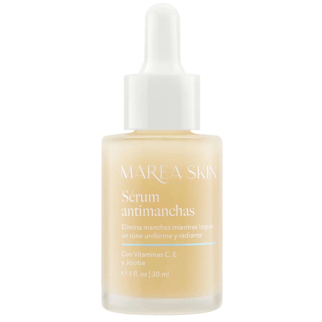 Sérum Antimanchas Con Péptidos y Vitamina C | 100% Ingredientes Naturales | Reduce Manchas y Unifica el Tono | 30 Días de Garantía | Marea Skin | Club Marea - 30ml