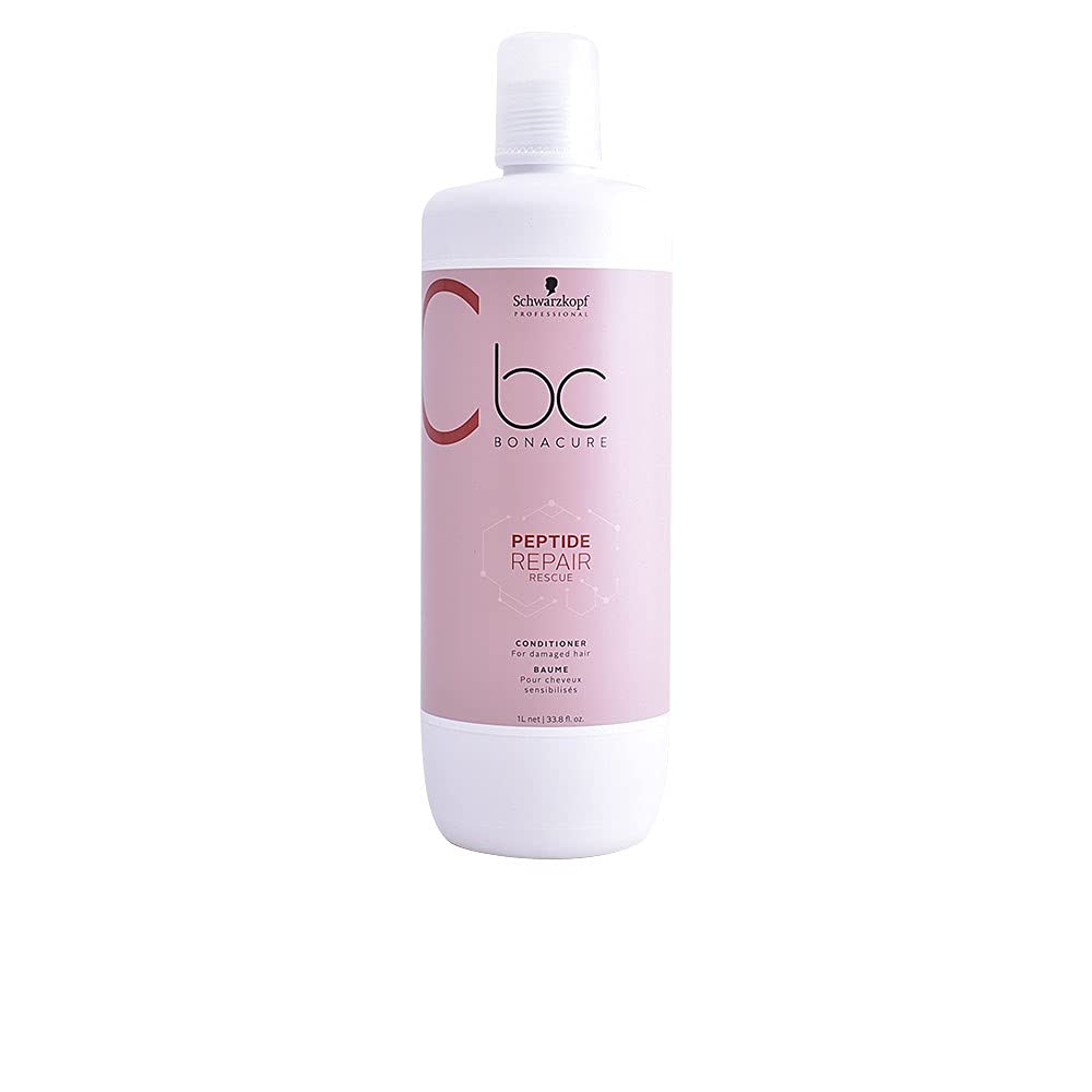 BC BONACURE Rescate de reparación de péptidos, Conditioner, 33.8 oz (999.58 ml)