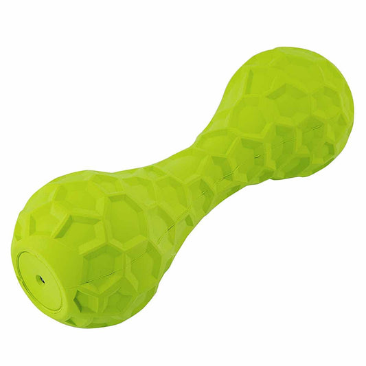 Juguete para Perro con Sonido al Morder, Diseño de Pesa, Super Resistente para Uso Rudo,