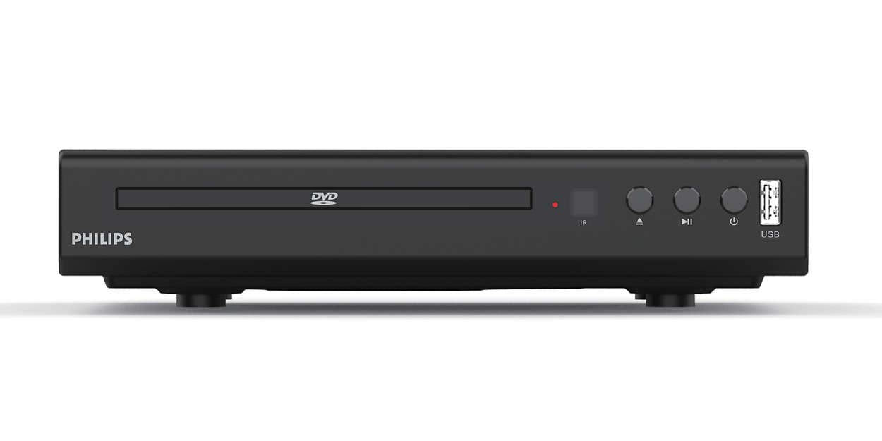 Reproductor de DVD PHILIPS Multi Región Compatible Conversión PAL NTSC
