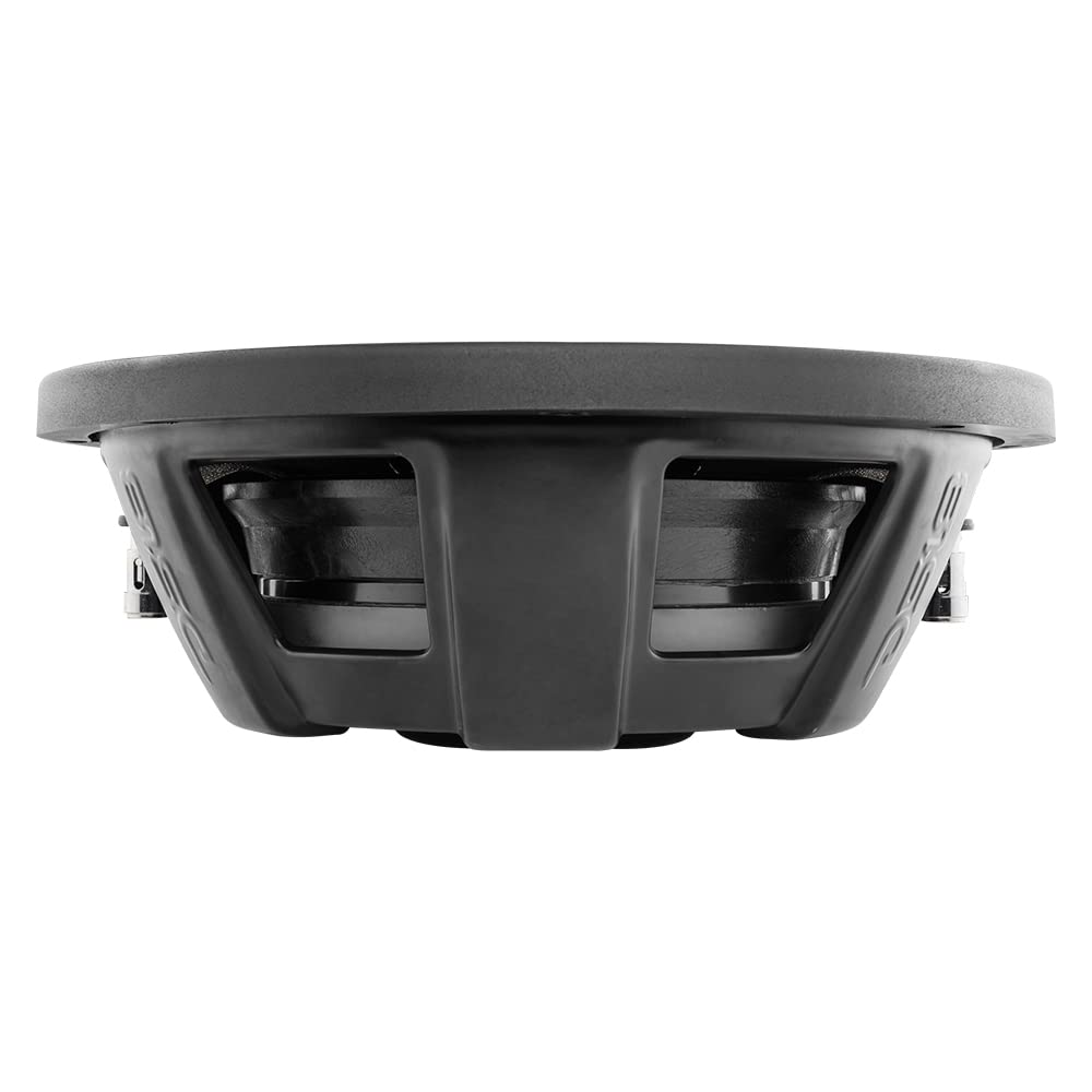 DS18 PSW10.2D - Subwoofer de montaje poco profundo de 10 pulgadas, 1000 vatios, potencia máxima de 500 vatios, bobina de voz dual RMS 2+2 OHMS resistente al agua, el mejor sub para espacios reducidos en coches y camiones - 1 altavoz