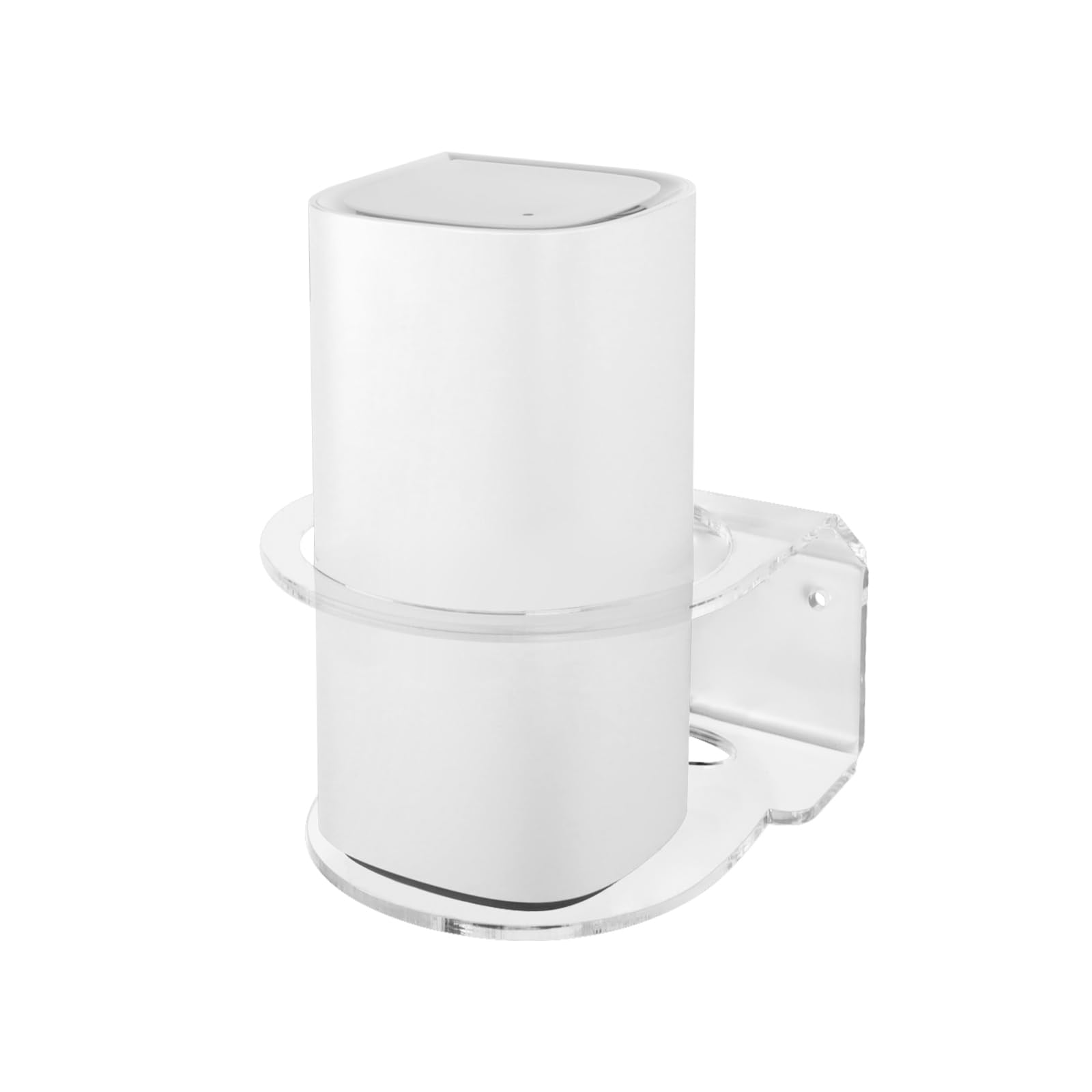 Soporte de Pared Acrílico TIUIHU Blanco Compatible con Linksys Velop Pro 6E y TP-Link AX6600 Deco Tri-Band WiFi 6 Mesh System