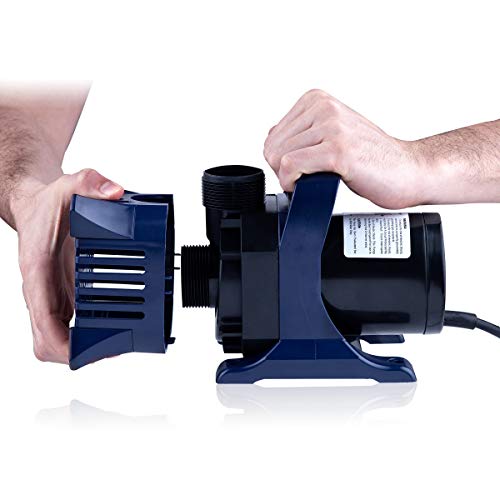 Bomba de Agua Sumergible Alpine Corporation 3100 GPH con Cable Largo y Adaptadores para Estanques y Fuentes
