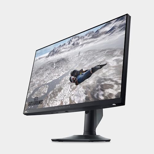 Monitor Alienware Negro 24.5 Pulgadas 1920x1080 500Hz 0.5ms para Juegos