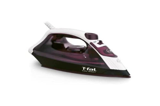 Plancha T-fal Blanco Easy Steam Antiadherente