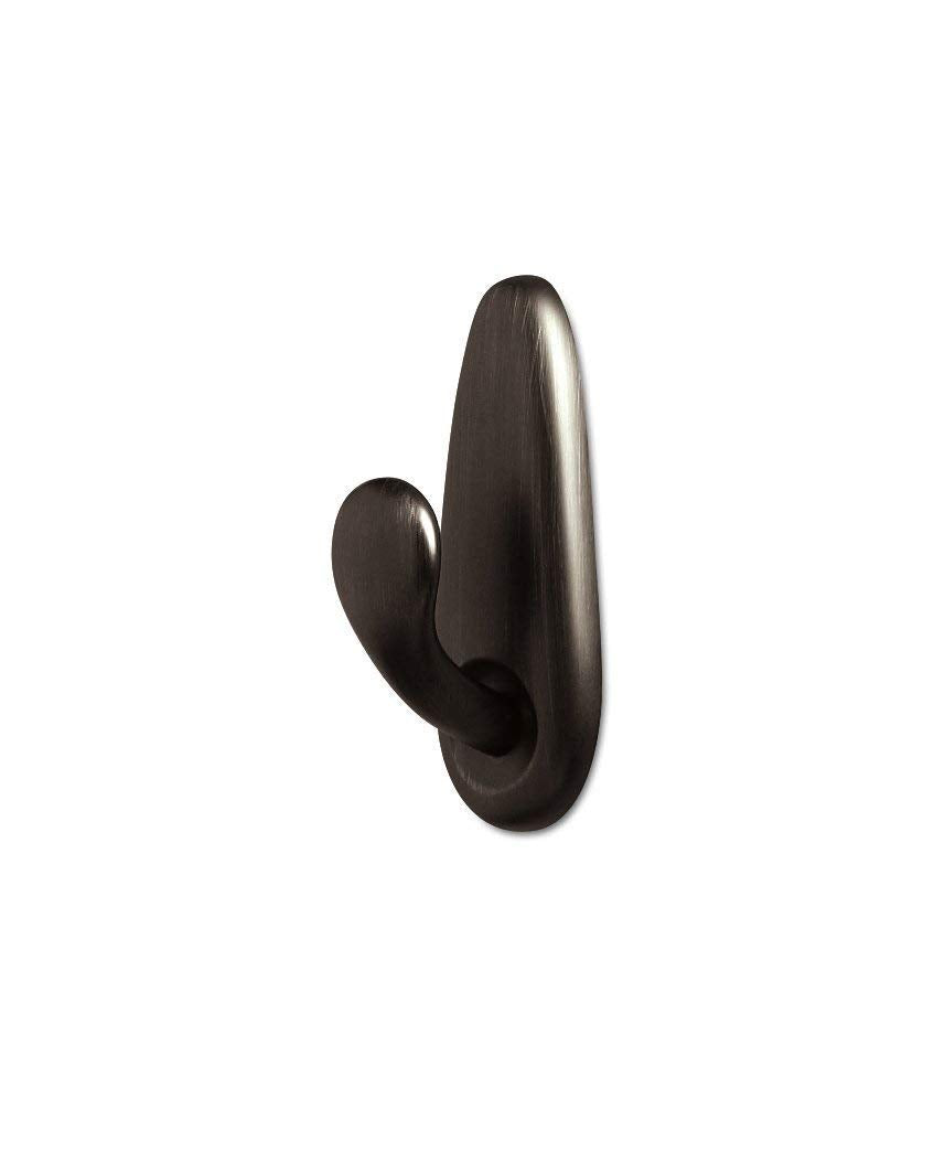 Command Forever Classic Metal Hook, Large, Oil Rubbed Bronze, 6-Hooks (FC13-ORB-2ES)