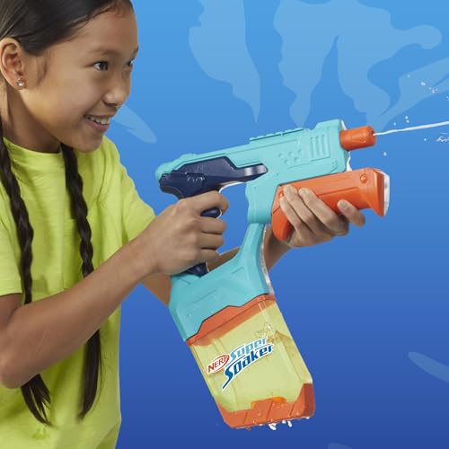 NERF Hasbro Super Soaker Pack Doble Dunk-Fill - Set de 2 lanzadores de Agua fáciles de llenar con Tanques de 300 ml - Juegos de Agua para niños y niñas