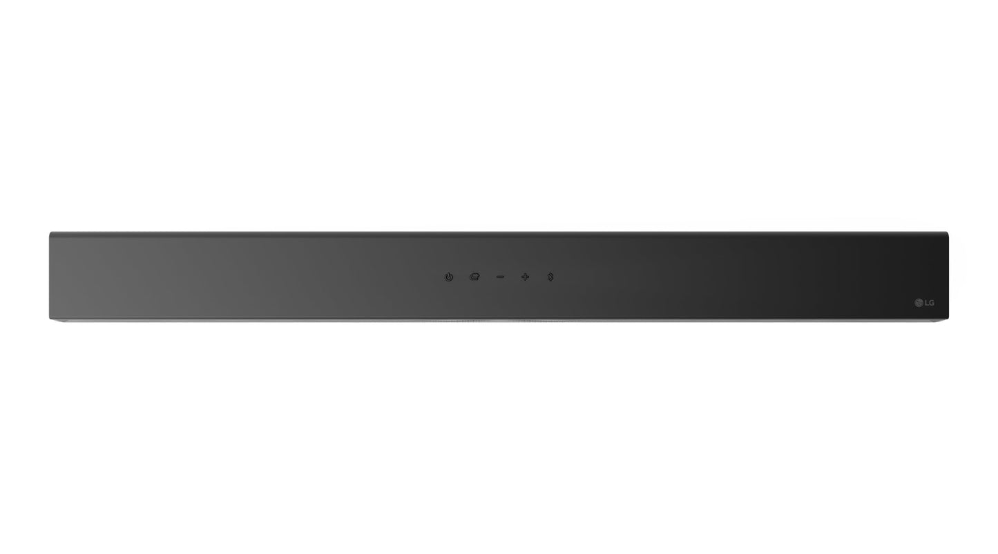 LG S60T 3.1 ch. Barra de Sonido con subwoofer inalámbrico, Dolby Audio, TV Synergy, Wow Interface, AI Sound Pro (Modelo 2024)