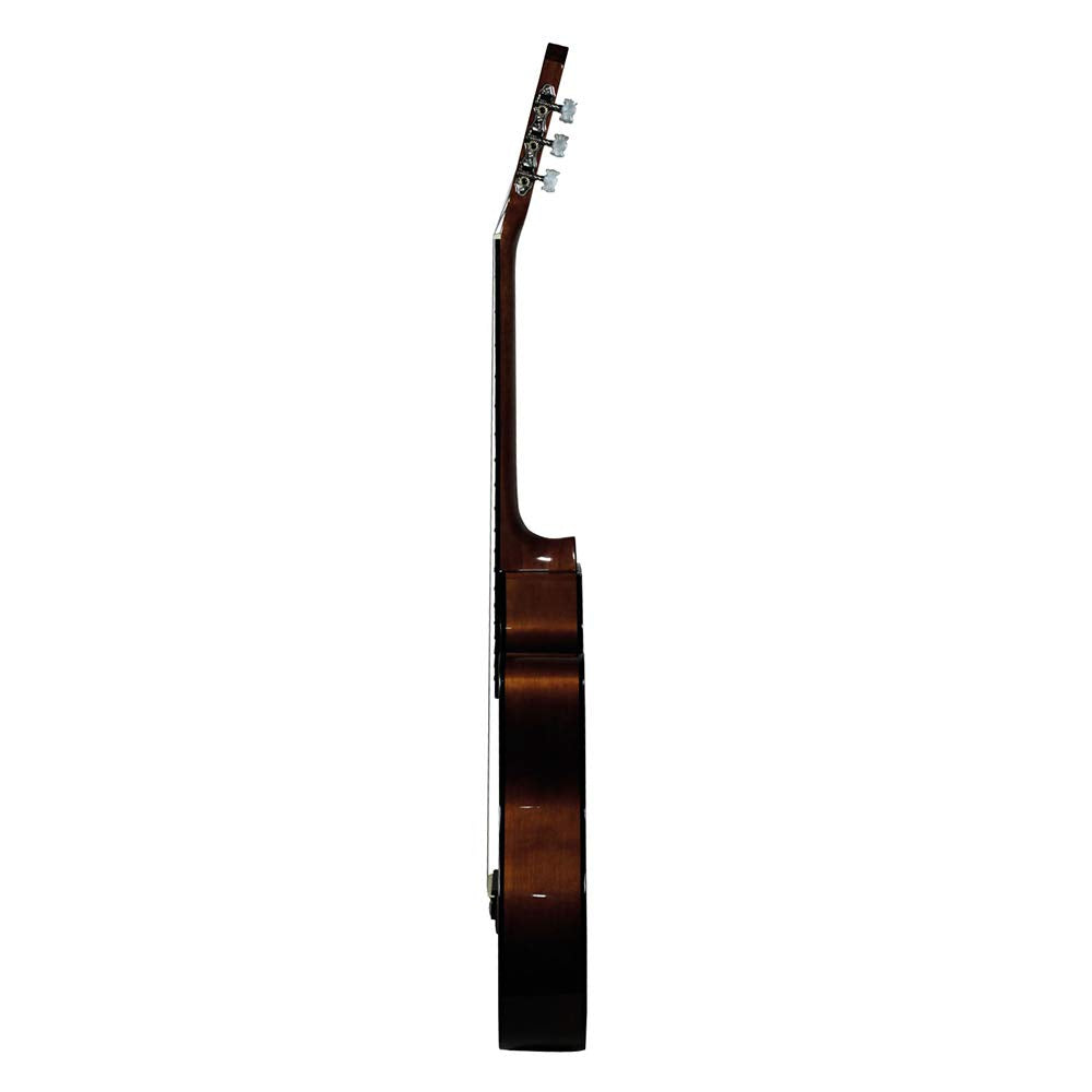 LA SEVILLANA - Guitarra Electroacústica UA-2CEQ color natural terminado gloss