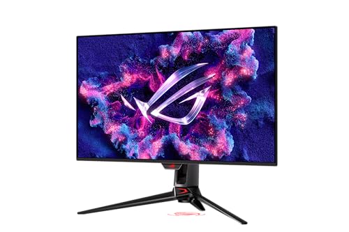 ASUS ROG Swift Monitor para Juegos OLED 4K de 32 Pulgadas (PG32UCDM) - UHD (3840 x 2160), QD-OLED, 240Hz, 0.03ms, Compatible con G-Sync, disipador térmico Personalizado, película de grafeno, 99%