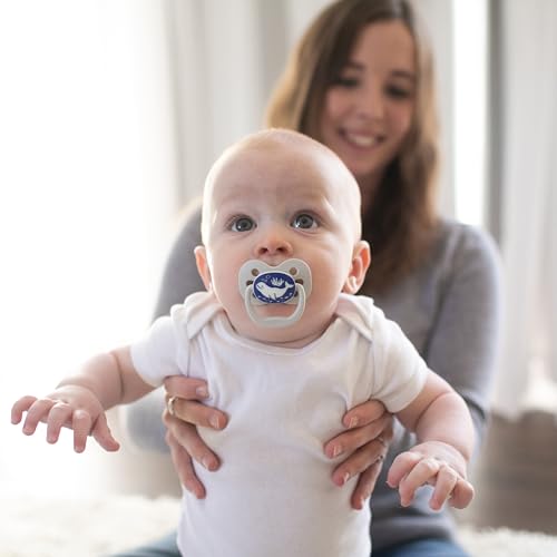 Chupetes Stage 1 Dr. Brown's Azul Resplandor en la Oscuridad 0-6 Meses