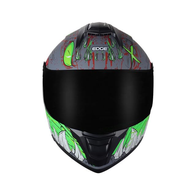 Casco Para Moto Integral BOSTON - Casco Motocicleta Marca EDGE - Visor Doble ANTIVAHO - Cascos Para Motos Certificados Dot Moto - Accesorios Para Moto Motocross Motocicleta Mujer Hombre Cascos De Moto