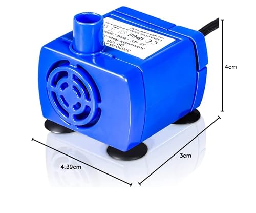 Bomba de Agua Eléctrica Acouto Silenciosa Nueva Generación para Bebedero de Gatos KAM