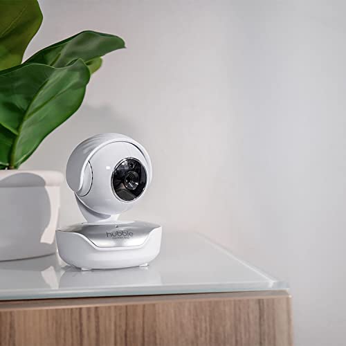 HUBBLE CONNECTED Nursery PAL Premium Smart Connected, Monitor de bebé habilitado para Wi-Fi con Visor de Unidades para Padres