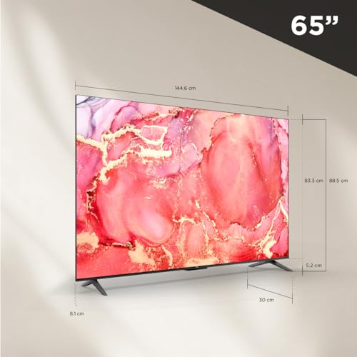 Televisión TCL 65 Pulgadas 4K UHD Google TV Modelo 65S454