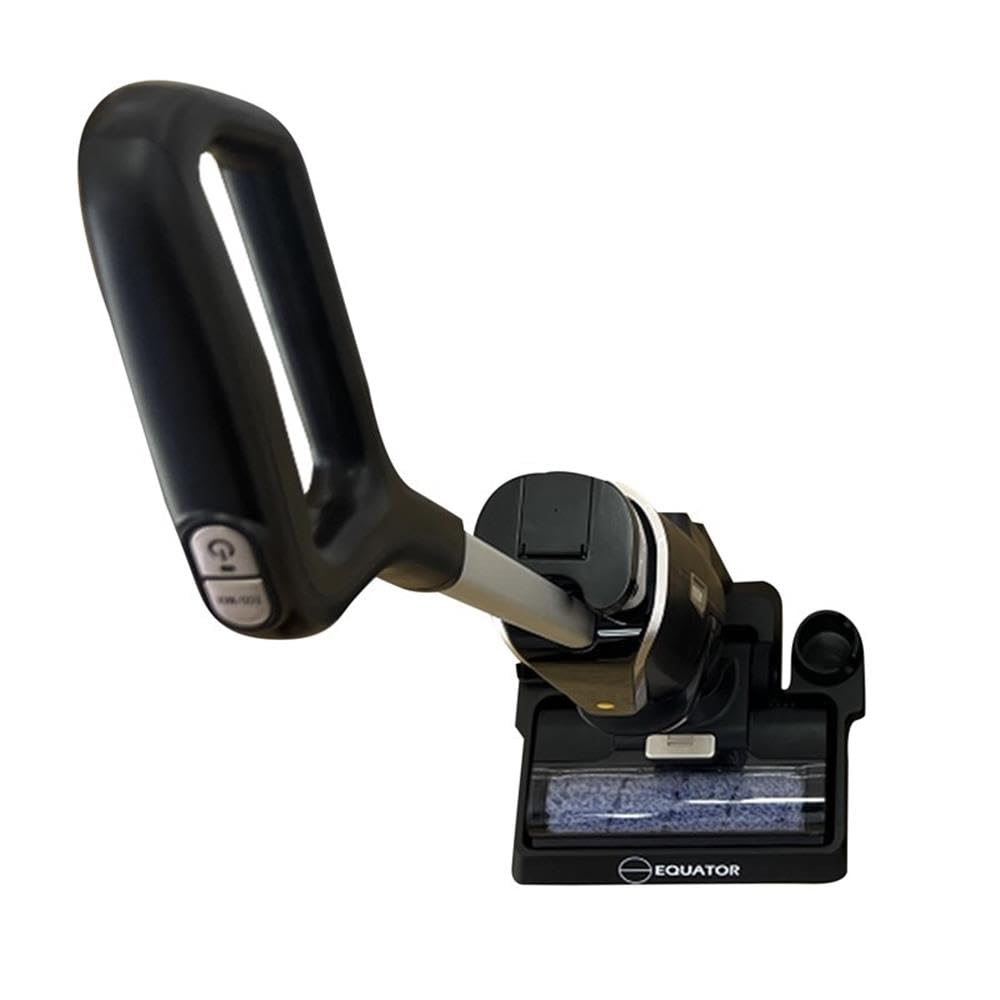 Aspiradora Equator Negro 3 en 1 con Barredora y Fregona Autolimpiante