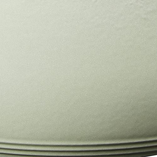 Lodge - Horno holandés de hierro fundido esmaltado de 6 cuartos con tapa, asas dobles, apto para horno hasta 500 °F o en estufa, uso para marinar, cocinar, hornear, refrigerar y servir - Salvia del desierto
