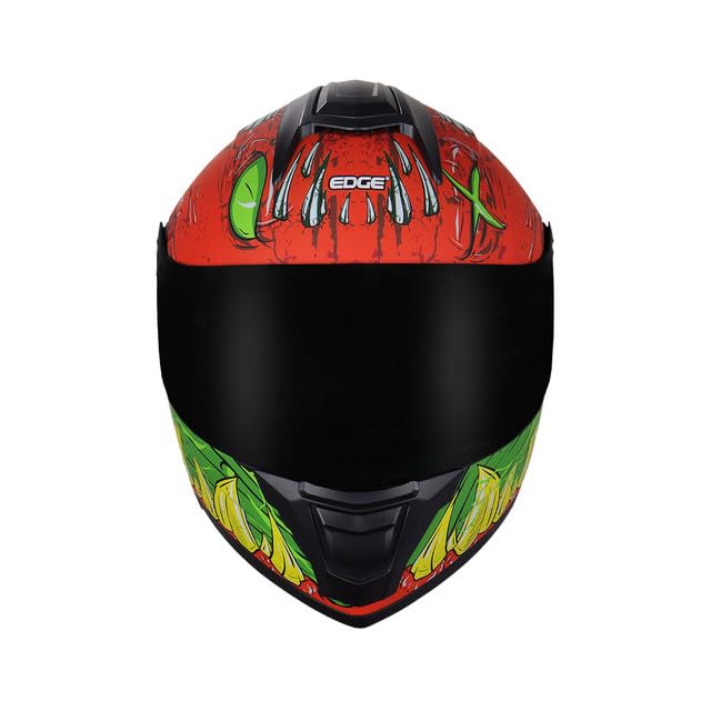 Casco Para Moto Integral BOSTON - Casco Motocicleta Marca EDGE - Visor Doble ANTIVAHO - Cascos Para Motos Certificados Dot Moto - Accesorios Para Moto Motocross Motocicleta Mujer Hombre Cascos De Moto