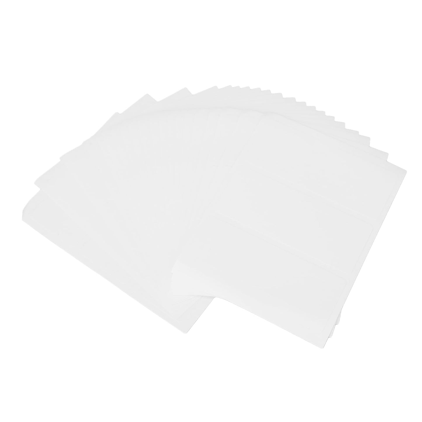 Bolsas Plástico Transparente Adhesivo DIY para Bálsamos Labiales Pack de 60