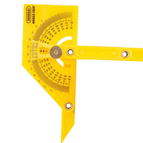 General Tools & Instruments 29 Plastic Protractor and Angle Finder with Articulating Arms
