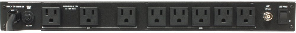 Acondicionador de Potencia Furman Plus DMC Negro con Voltímetro Amperímetro