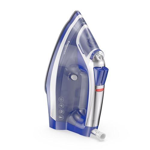 BLACK+DECKER - Plancha de vapor de un paso, suela EvenSteam y control de vapor inteligente con depósito de agua de fácil llenado y apagado automático de 3 vías