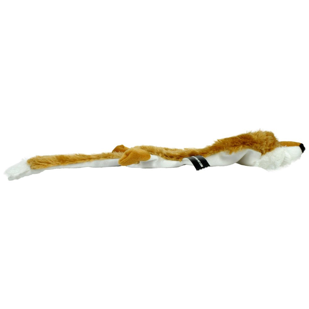 Hyper Pet Critter Skinz Fox Juguete de Peluche para Perro con chirriador, Grande
