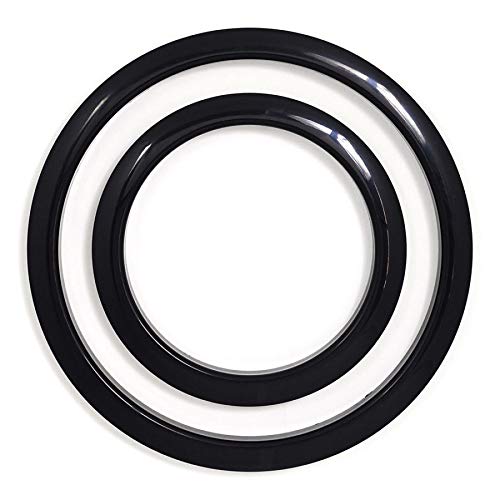 Gibraltar SC-GPHP-5B - Anillo protector de orificio para puerto de 12,7 cm, color negro