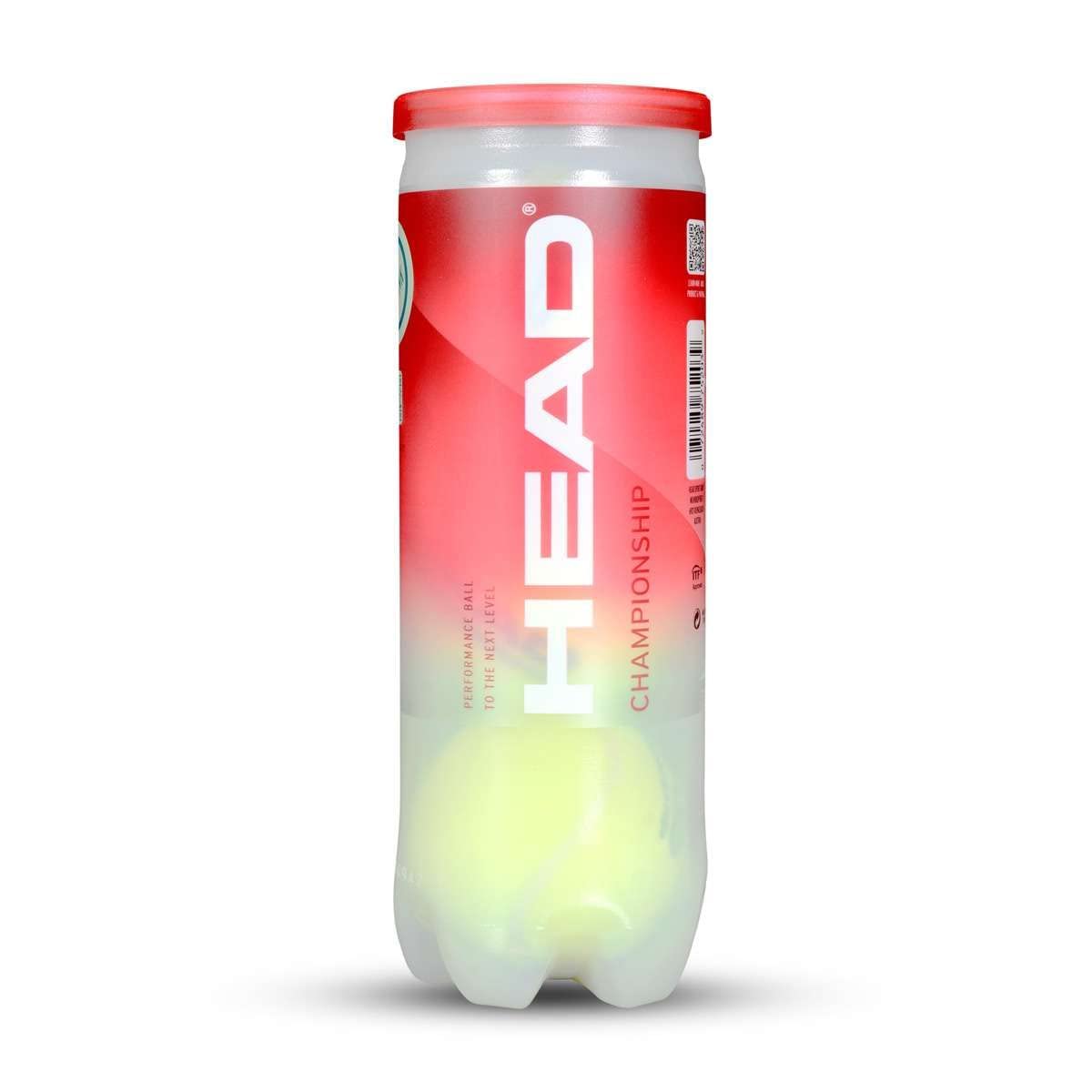 Head 575203 Pelotas de Tenis Championship Amarillo, 3 Piezas