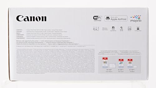 Canon Selphy Cp1500 Negro/Impresora Fotográfica Portátil