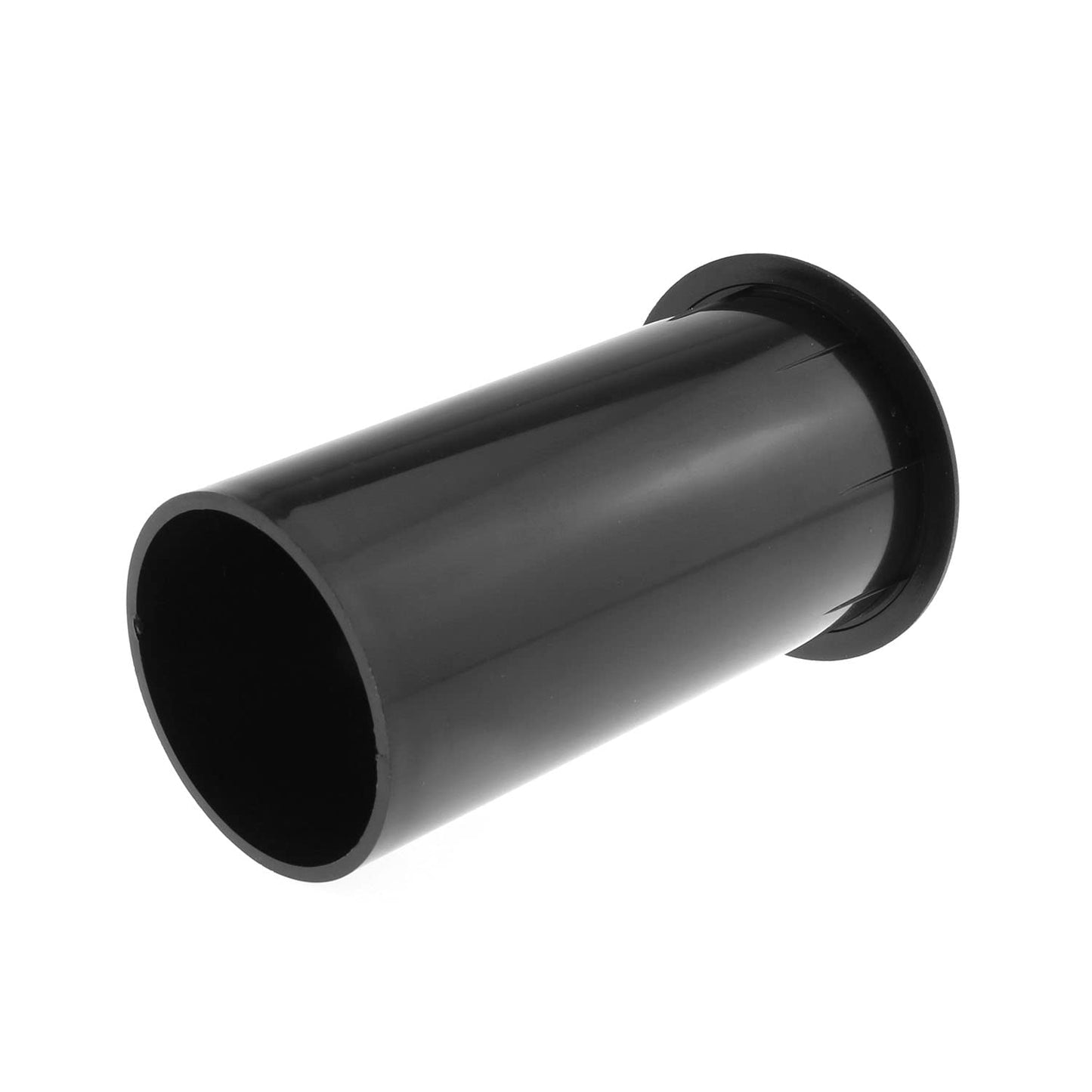 DGZZI - 2 tubos de puerto de altavoz de plástico ABS negro de 111 x 68 mm, 2.68 x 4.37 pulgadas, caja de altavoces, puerto de aire de bajo para altavoz DJ/PA de 2 pulgadas de diámetro de instalación