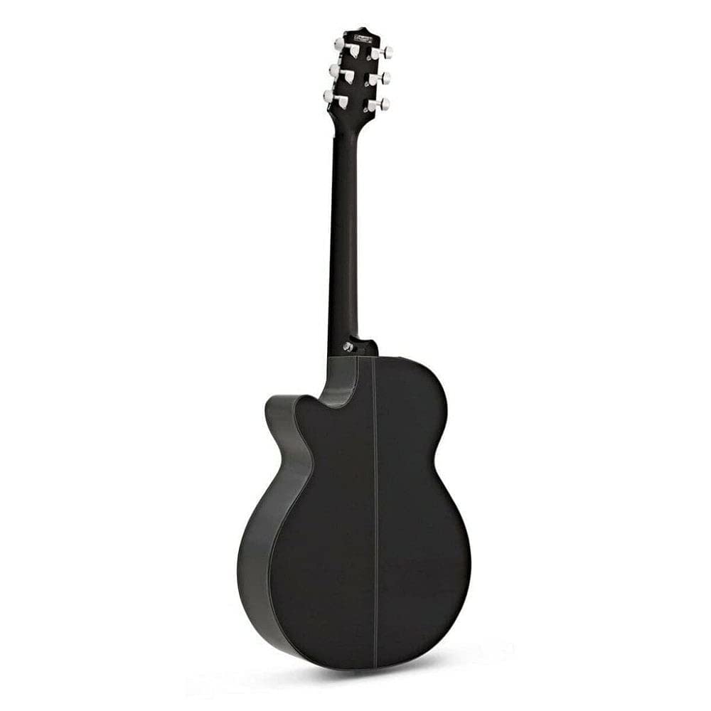 Takamine GF15CE-BLK Dreadnought Cutaway Guitarra acústica-eléctrica, color negro